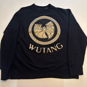 Wutang memorable classic gold logo crewneck